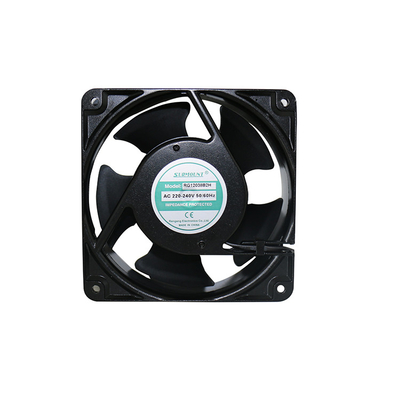 110V 220V AC Axial Cooling Fan 120x120x38mm Shaded Pole Type มี 5 Leaves